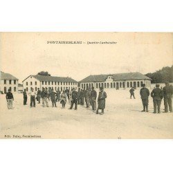 carte postale ancienne 77 FONTAINEBLEAU. Quartier Lariboisière