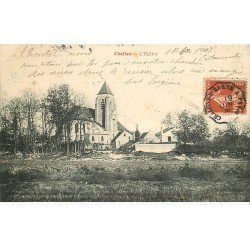 carte postale ancienne 77 CHELLES. L'Eglise 1908