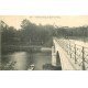 carte postale ancienne 77 PONT DE SANCY ET EGLISE DE MERY 1906 Attelage
