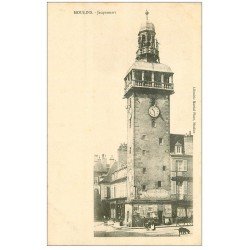 carte postale ancienne 03 MOULINS. Tour Jacquemart. Edition Martial librairie