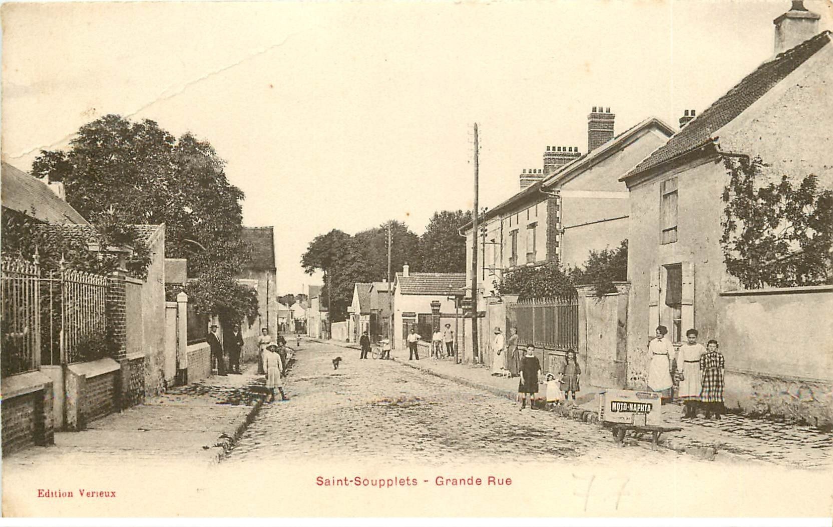 77 SAINT-SOUPPLETS. Grande Rue