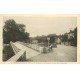 carte postale ancienne 77 SAMOIS-SUR-SEINE. Passerelle et Quai de la République voiture ancienne