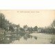 carte postale ancienne 77 SAMOIS-SUR-SEINE. Bords de Seine 1922
