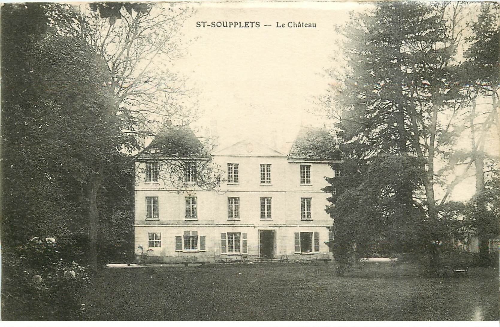 77 SAINT-SOUPPLETS. Le Château 1916
