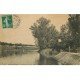 carte postale ancienne 77 SEINE-PORT. L'Entrée du Petit Bras 1908