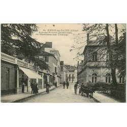 carte postale ancienne 03 NERIS-LES-BAINS. Avenue Boisrot-Desserviers 1925