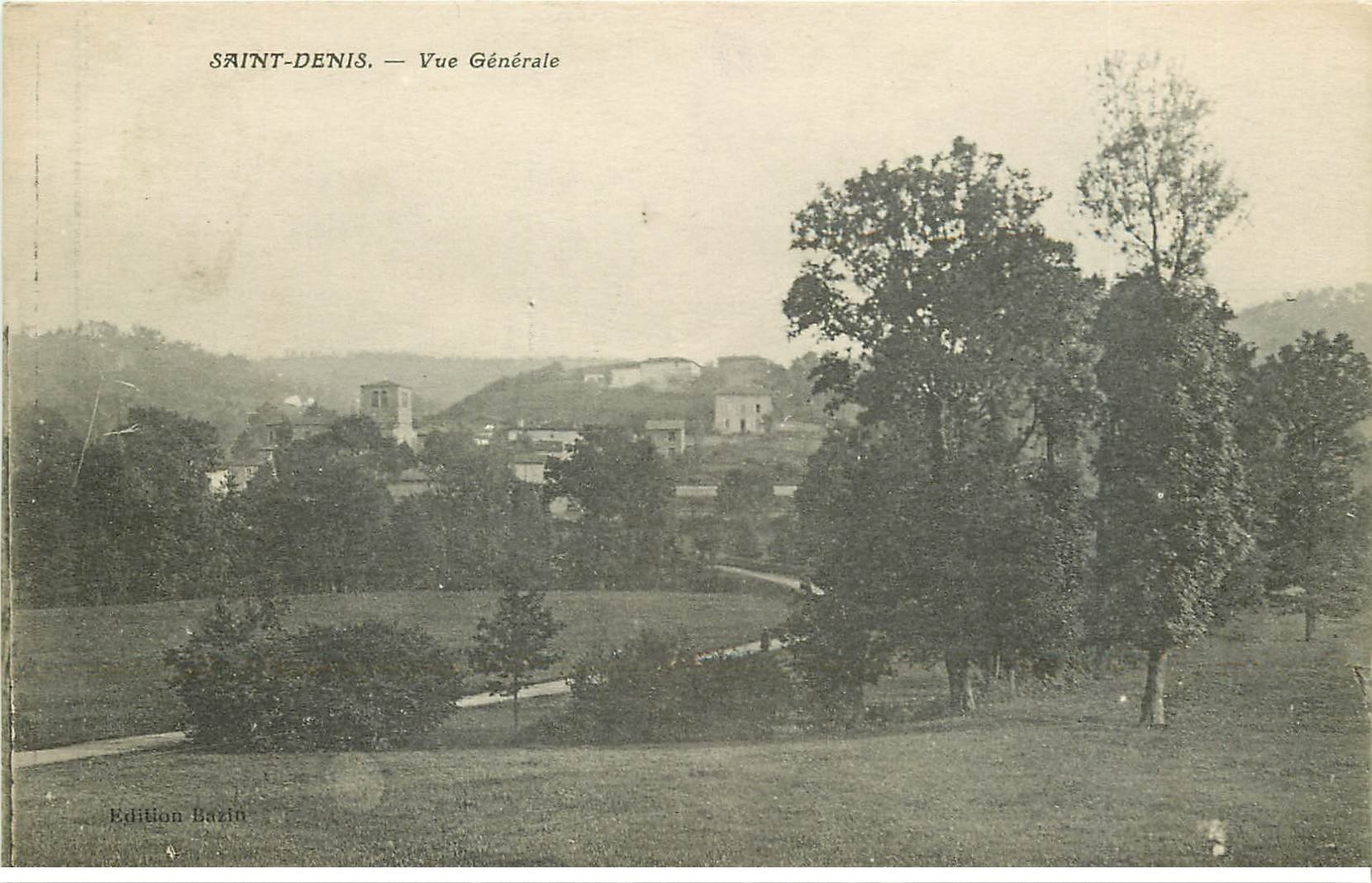 carte postale ancienne 77 SAINT-DENIS. Le Village