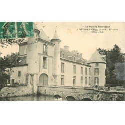 carte postale ancienne 77 SIGY. Le Château 1910