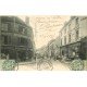 77 TOURNAN. Rue de Provins 1903 Tabac et Au Bon Marché avec Facteur