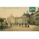 77 TOURNAN-EN-BRIE. Hôtel de Ville Place du Château 1909. Superbe carte toilée. Fileuse sur Métier ancien