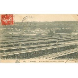 carte postale ancienne 77 THOMERY. Vue sur les Murs 1907