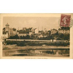 carte postale ancienne 77 TRILPORT. Chemin de Halage 1930