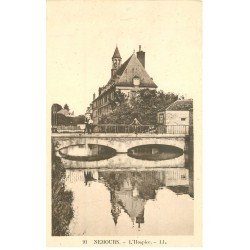 carte postale ancienne 77 NEMOURS. L'Hospice