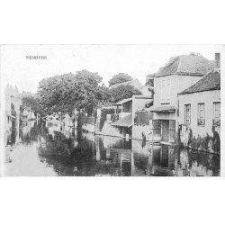 carte postale ancienne 77 NEMOURS. Petits Fossés