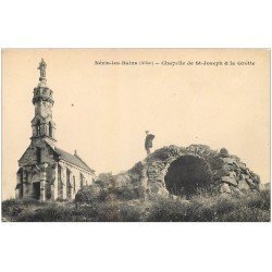 carte postale ancienne 03 NERIS-LES-BAINS. Grotte et Chapelle Saint-Joseph