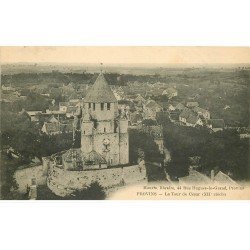 carte postale ancienne 77 PROVINS. Tour César 1917