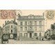 77 PROVINS. Café Hôtel de Ville 1905 Attelage et remplissage Pompes à eau au robinet