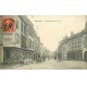 carte postale ancienne 77 PROVINS. La Grande Rue du Val 1907. Pâtisserie et aux Arts et Métiers