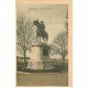 carte postale ancienne 77 MONTEREAU. Statue de Napoléon 1905
