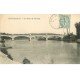 carte postale ancienne 77 MONTEREAU. Le Pont de l'Yonne vers 1908