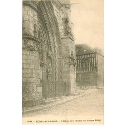 carte postale ancienne 77 MORET-SUR-LOING. Maison des Sucres d'Orge