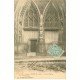 carte postale ancienne 77 MORET-SUR-LOING. Eglise Porte vers 1900