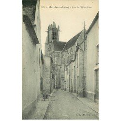 carte postale ancienne 77 MORET-SUR-LOING. Rue Hôtel Dieu