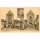 carte postale ancienne 77 MORET-SUR-LOING. Les Deux Portes