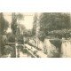 carte postale ancienne 77 MORET-SUR-LOING. Les Remparts et Lavandière