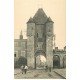carte postale ancienne 77 MORET-SUR-LOING. Porte de Samois et Photographie