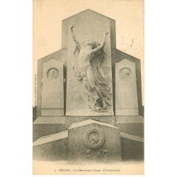 carte postale ancienne 77 MELUN. Monument Chapu. L'Immortalité 1905