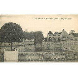 carte postale ancienne 77 MELUN. Château Vaux-le-Vicomte