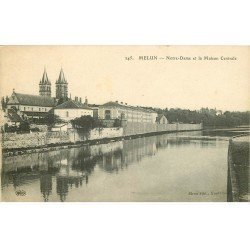 carte postale ancienne 77 MELUN. Maison Centrale 1931