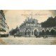 carte postale ancienne 77 FONTAINEBLEAU. La Poste avec voiture ancienne. offert par Benoiston. Trace album...