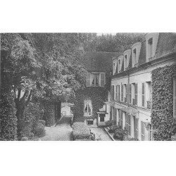 carte postale ancienne 77 FONTAINEBLEAU. Hôtel Launoy Cour