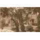 carte postale ancienne 77 FONTAINEBLEAU. Hôtel Launoy vu du Jardin sépia