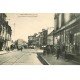 carte postale ancienne 77 FONTAINEBLEAU. Grande Rue Magasin cartes postales Place Etape