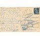 carte postale ancienne 77 FONTAINEBLEAU. Grande Rue Agent de la circulation 1947 Prisunic