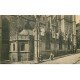 carte postale ancienne 77 MELUN. Sacristie Eglise Saint-Aspais animation