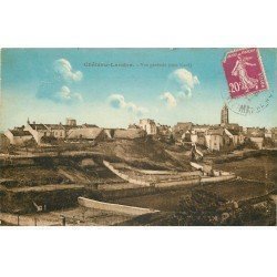 carte postale ancienne K. 77 CHATEAU-LANDON. Vue générale