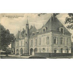 carte postale ancienne K. 77 CHATEAU DE CANNES vers Montereau vers 1920