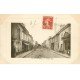 carte postale ancienne K. 77 CLAYE-SOULLY. Grande Rue 1913 Au Bon Marché