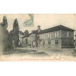 carte postale ancienne K. 77 MARY-SUR-MARNE. Fondation Borniche