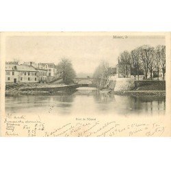 carte postale ancienne K. 77 MEAUX. Pont de l'Octroi 1902