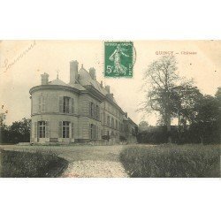 carte postale ancienne K. 77 QUINCY. Le Château 1912