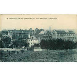 carte postale ancienne K. 77 LAGNY-MONTEVRAIN. Ecole d'Alembert