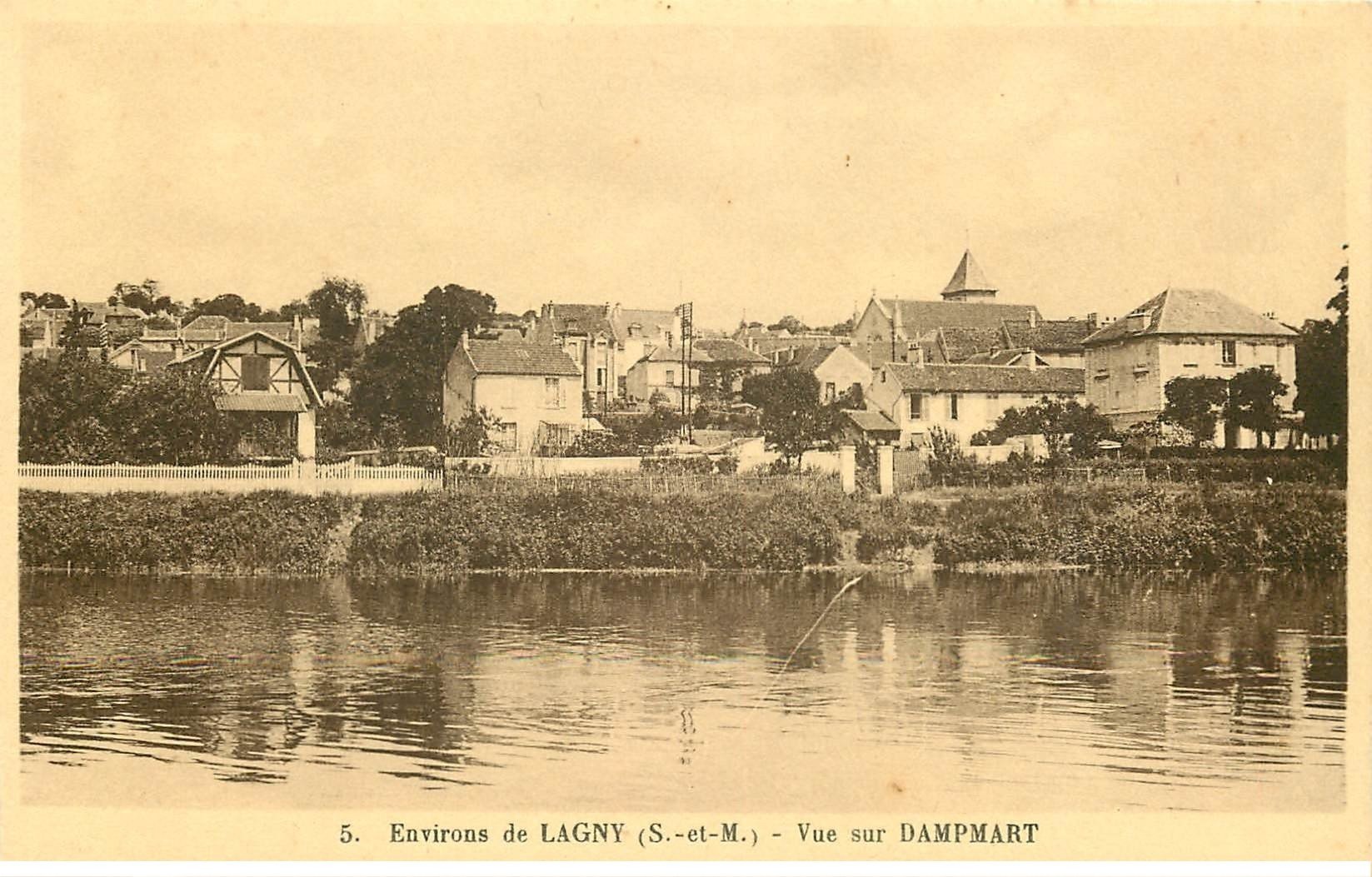 carte postale ancienne K. 77 DAMPMART