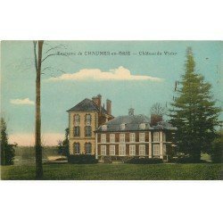 carte postale ancienne K. 77 CHAUMES-EN-BRIE. Château du Vivier
