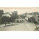 carte postale ancienne K. 77 CHELLES. Boulevard de la Gare direction Gournay 1909 Restaurant Clément