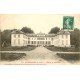 carte postale ancienne K. 77 PIERRELEVEE. Château de Montebise petite animation vers 1913